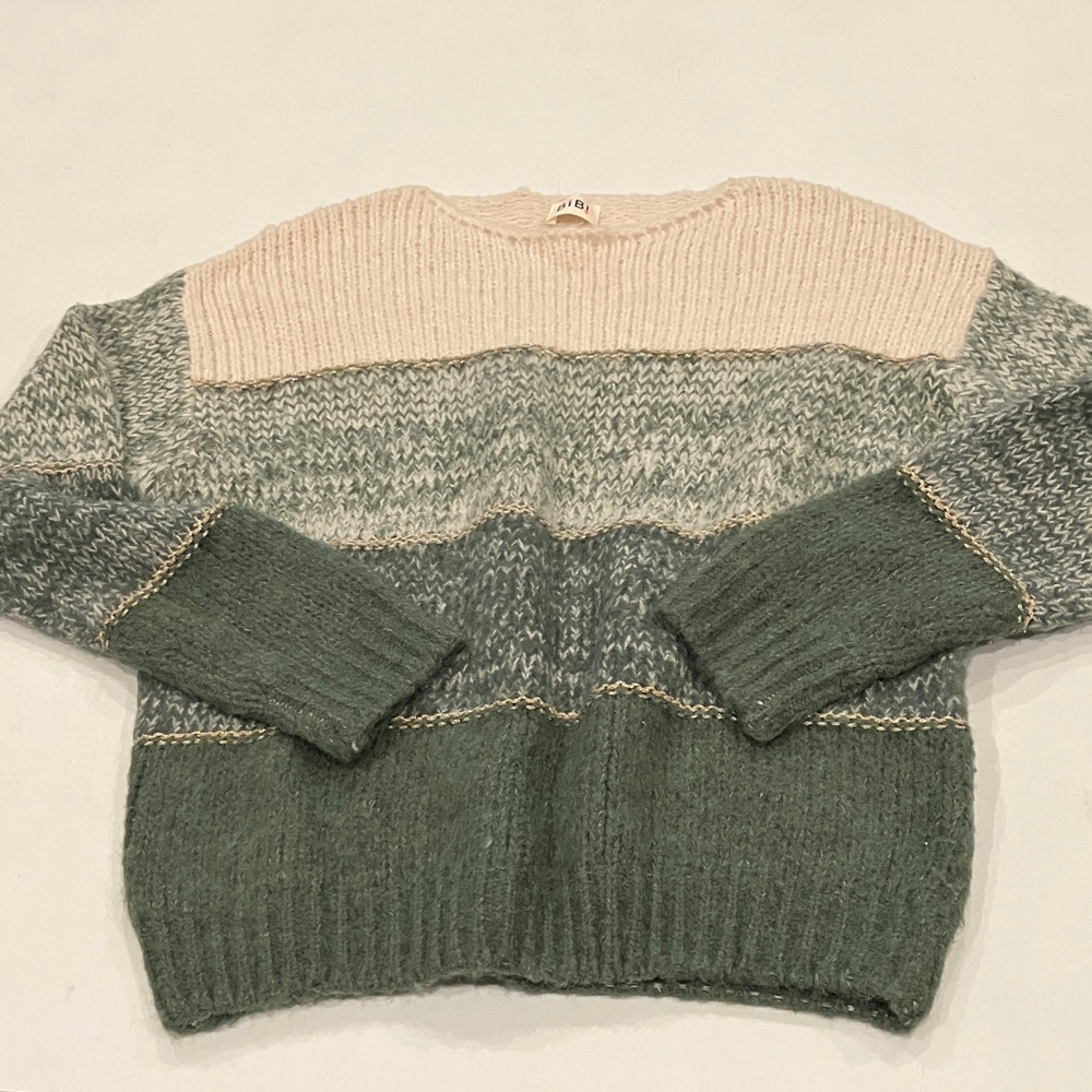 Bibi | Color Block Sweater - Picture 3 of 9
